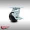 Service Caster 4 Inch Stainless Steel Polyolefin Swivel Caster with Ball Bearing and Brake SCC SCC-SS30S420-POB-TLB - alternate 6
